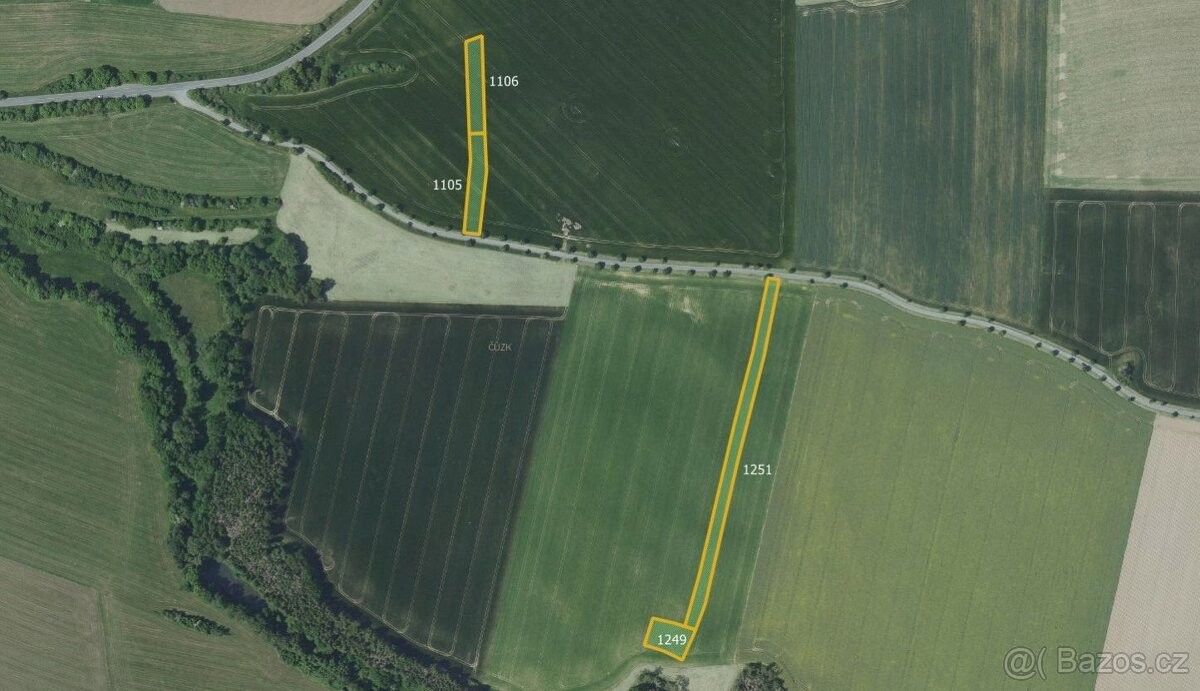 Prodej pozemek pro bydlení - Křivsoudov, 257 66