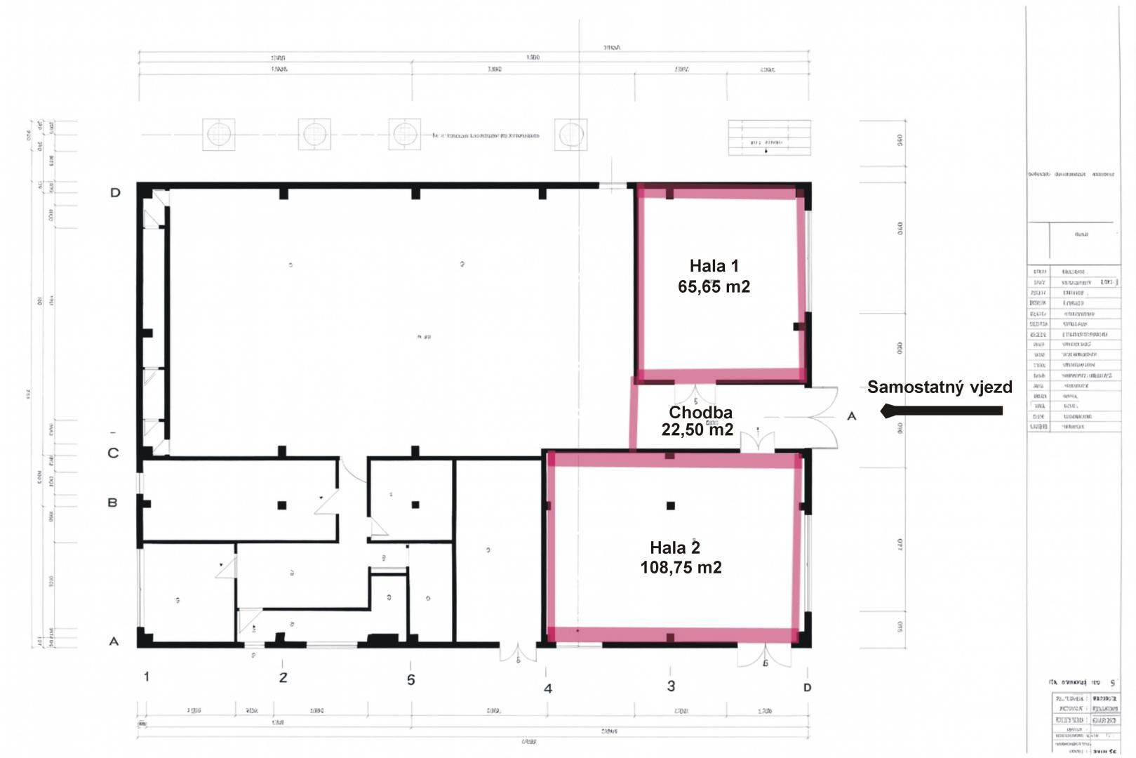Sklady, V hůrkách 2077, Praha, 189 m²