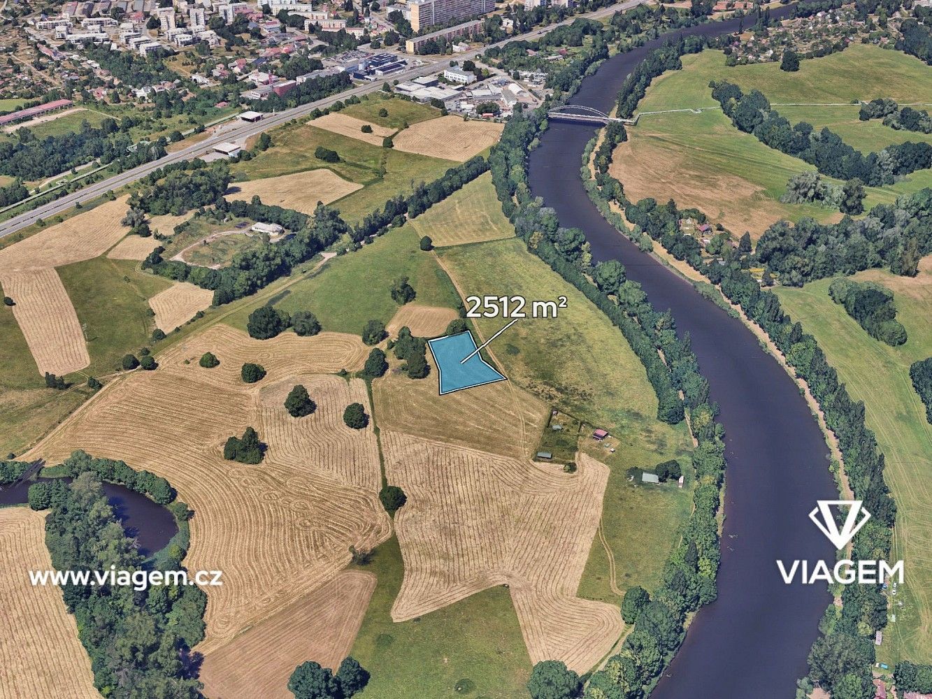 Zemědělský pozemek, 628 m²