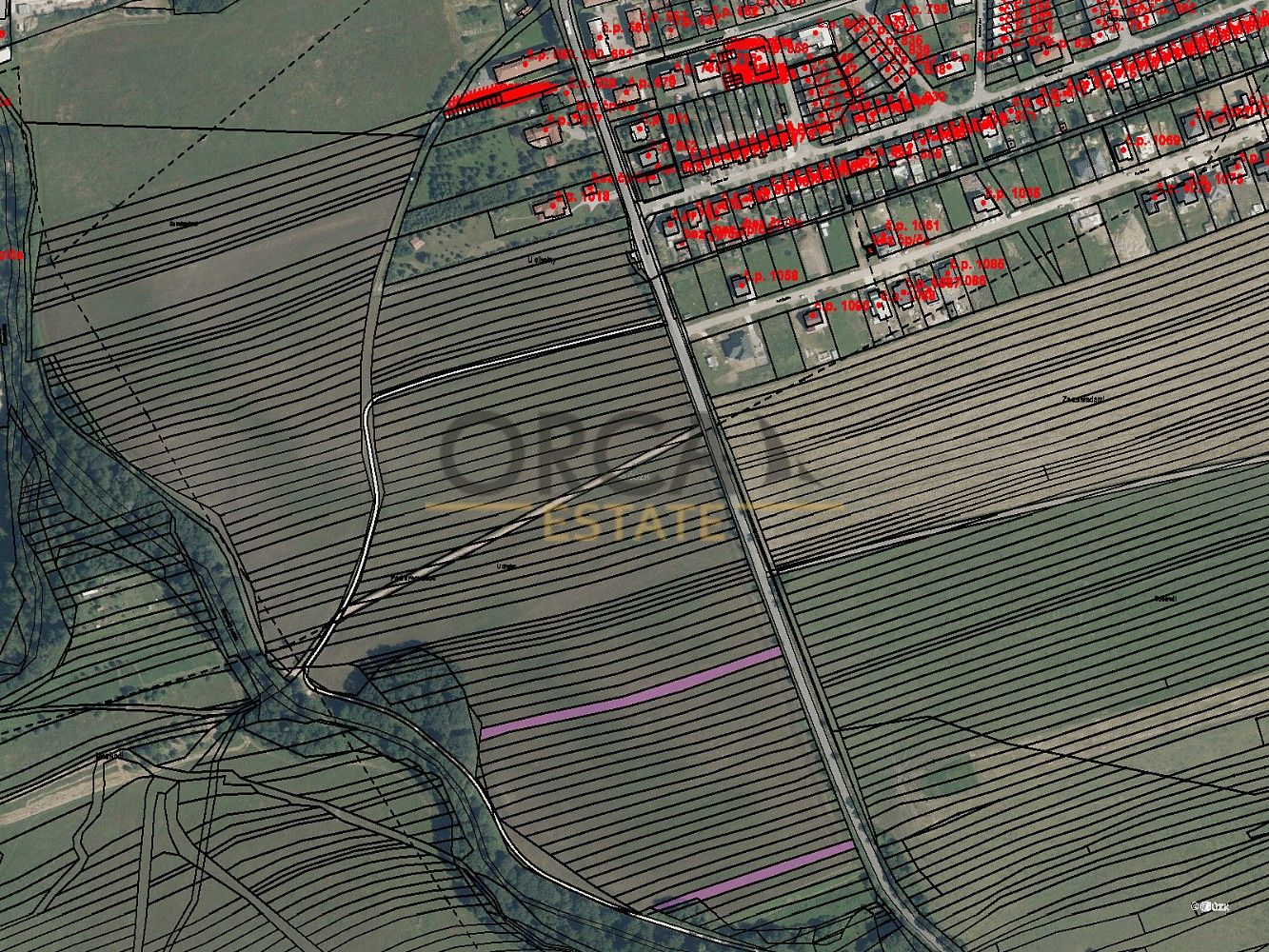 Zemědělské pozemky, Bojkovice, okres Uherské Hradiště, Zlínský kraj