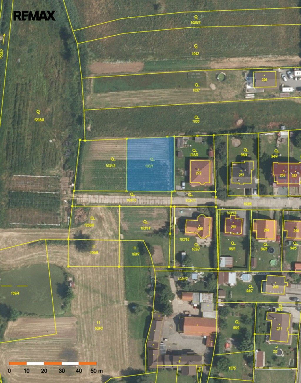 Pozemek pro bydlení · 800 m² · Vitice - 3