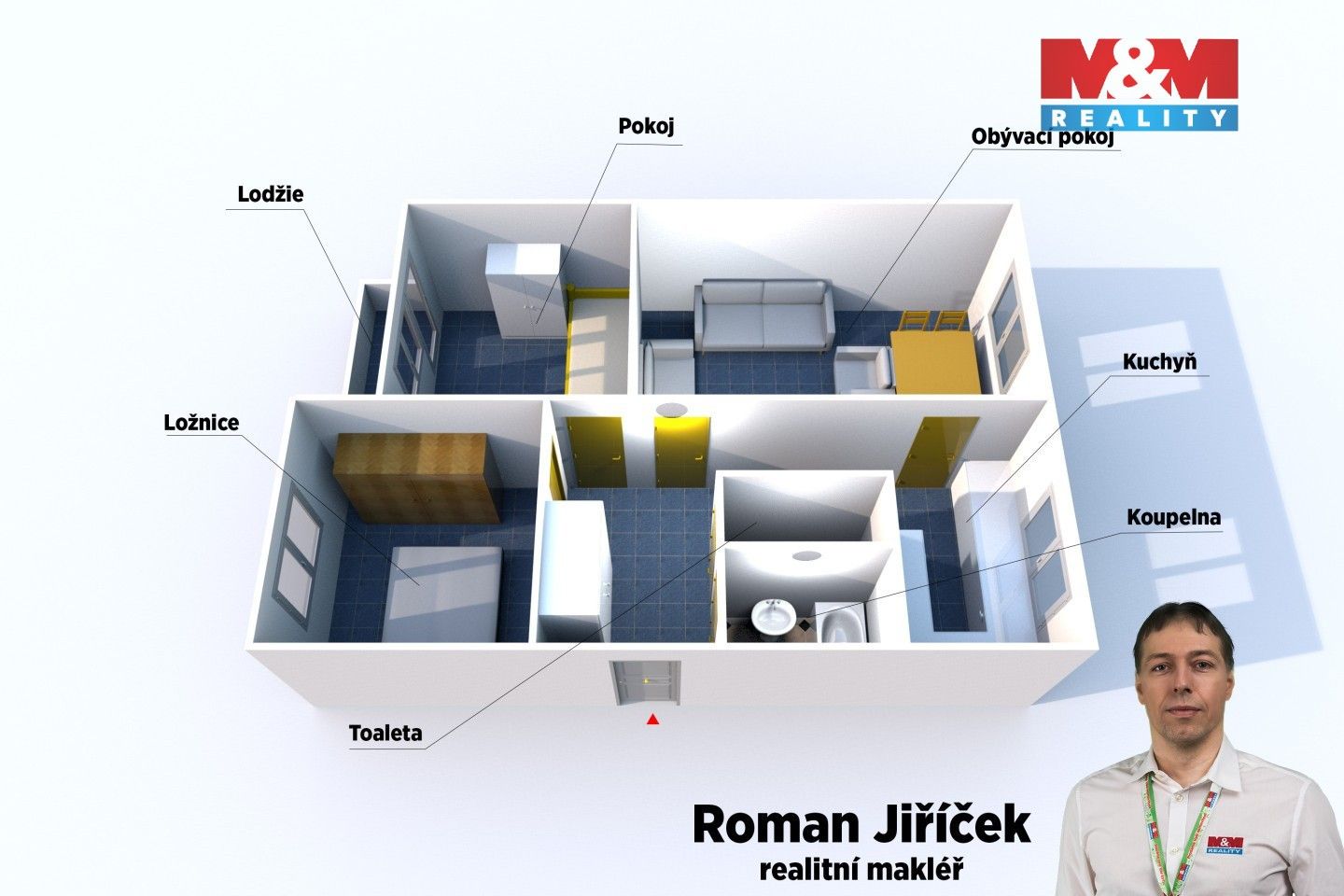Prodej byt 3+1 - Žitná, Plzeň, 78 m²