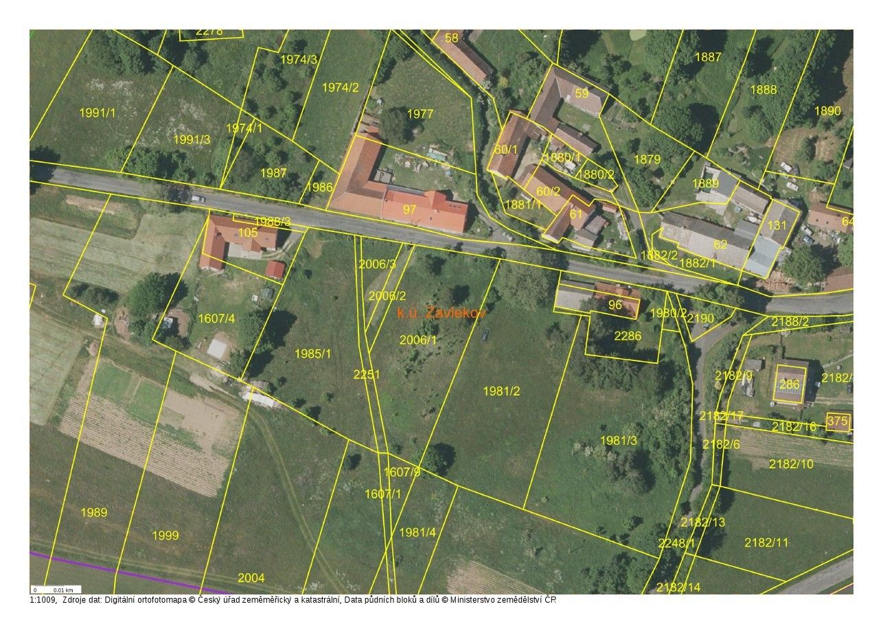 Pozemky pro bydlení, Mladice, Zavlekov, 1 922 m²