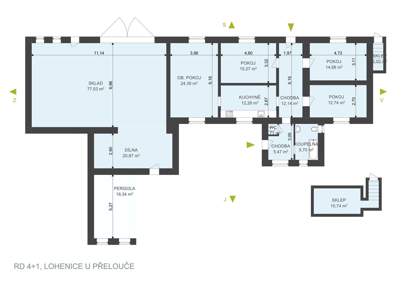 Rodinný dům · 104 m² · Přelouč Lohenice - 3