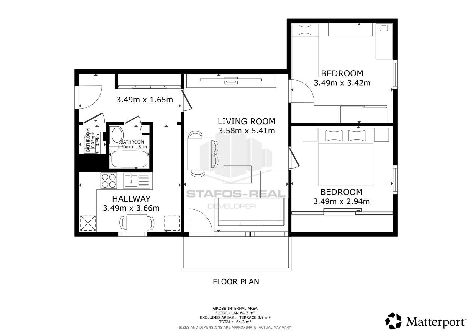 Prodej byt 3+1 - Kmochova, Olomouc, 60 m²