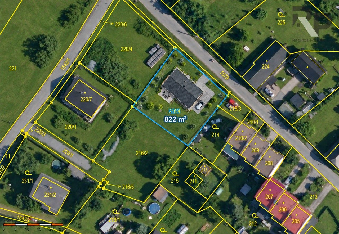 Pozemky pro bydlení, Sobotín, 822 m² - 2