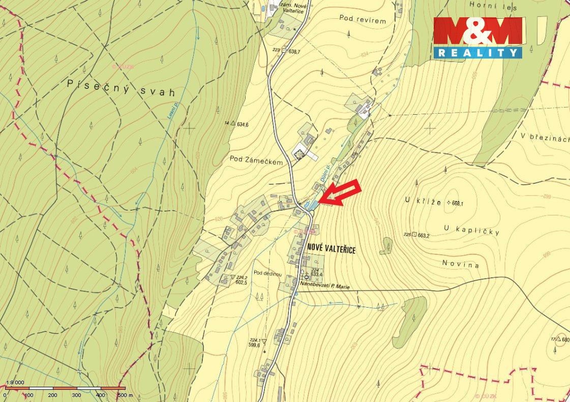 Stavební pozemek, Moravský Beroun – pohled 3