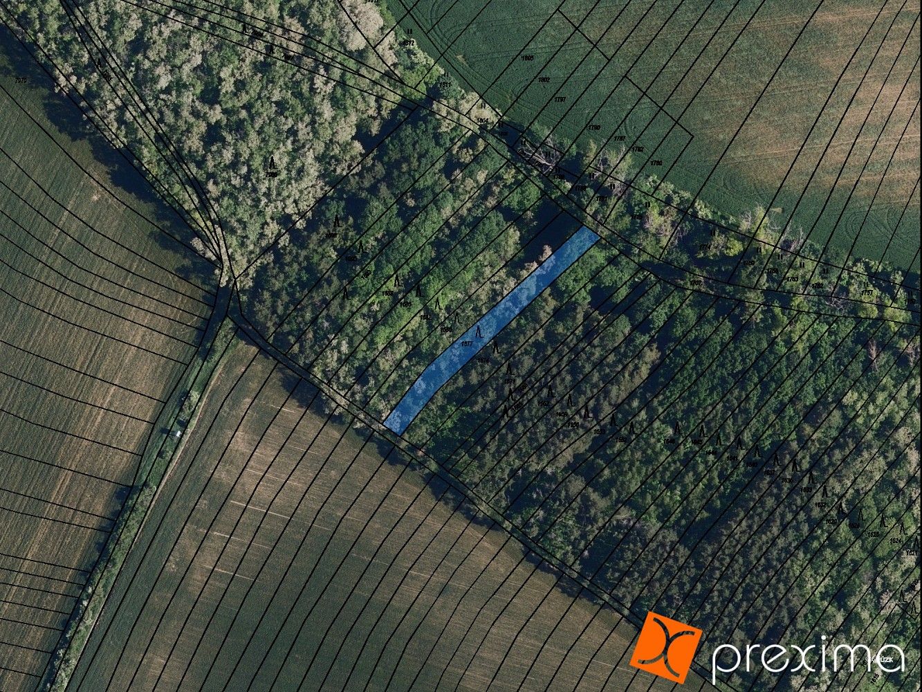 Les, 766 m²