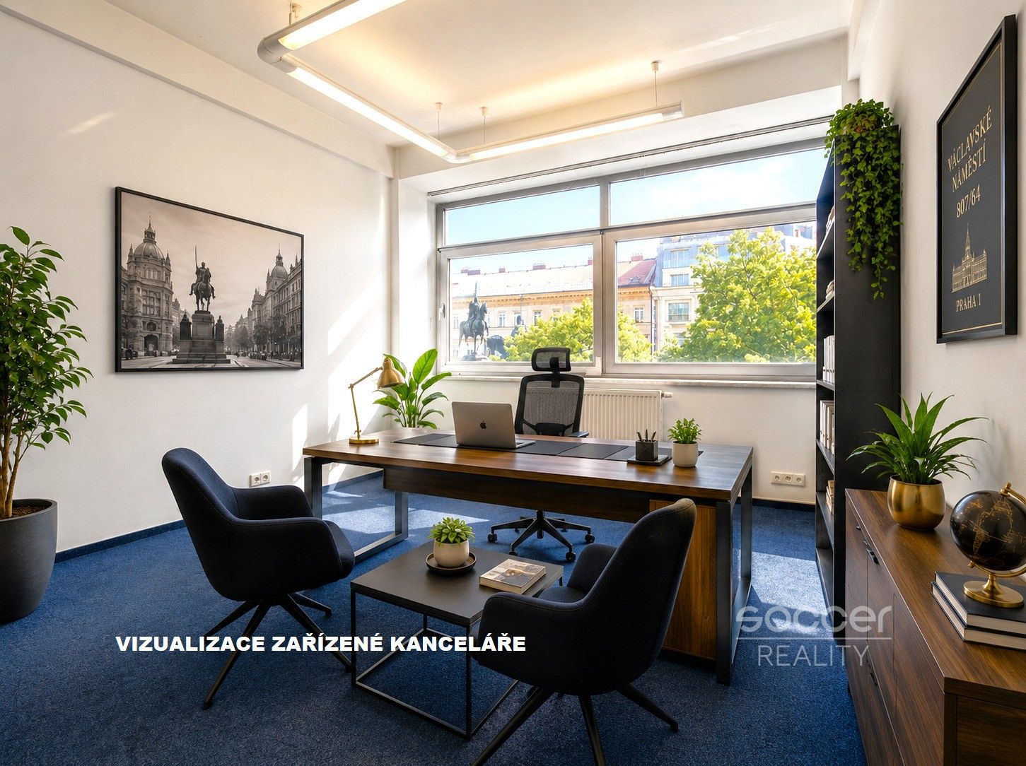 Kanceláře, Václavské náměstí, Praha, 85 m² - 1
