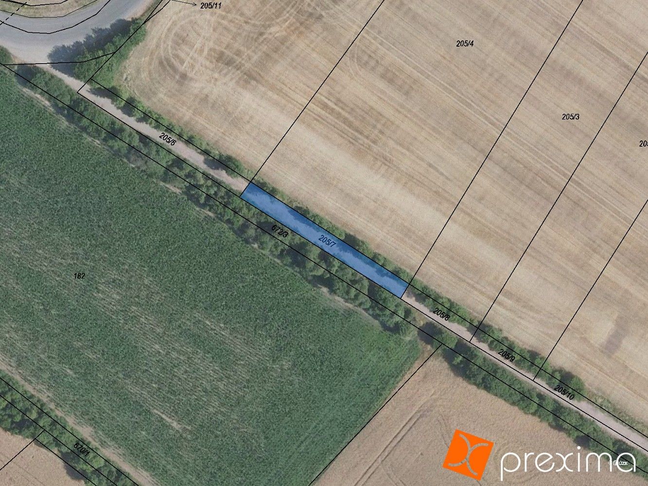 Pozemek, 195 m²