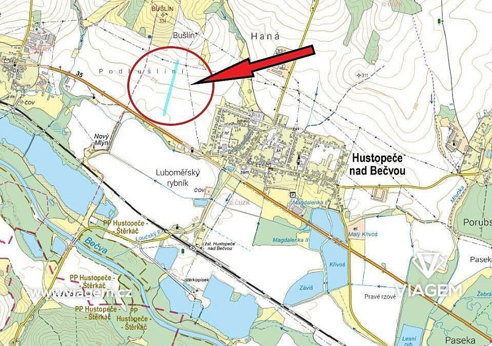 Zemědělský pozemek · Hustopeče nad Bečvou, okres Přerov, Olomoucký kraj - 4