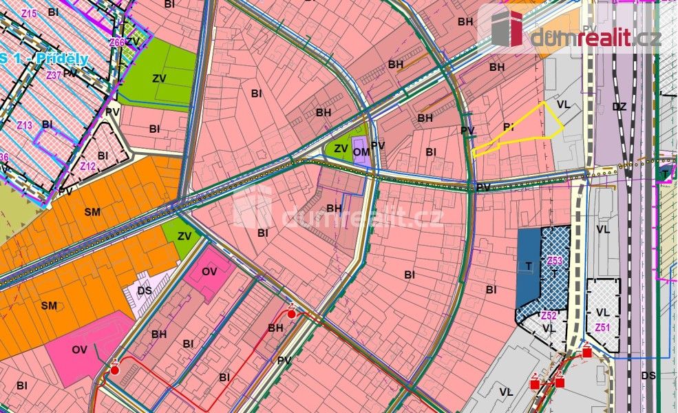 Pozemky pro bydlení, Boženy Němcové, Podivín, 2 401 m²