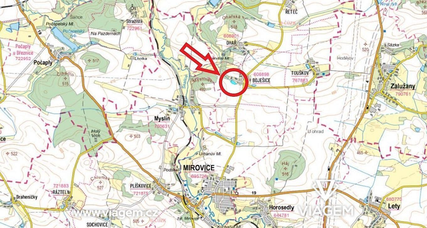 Zemědělský pozemek · Mirovice, okres Písek, Jihočeský kraj - 3