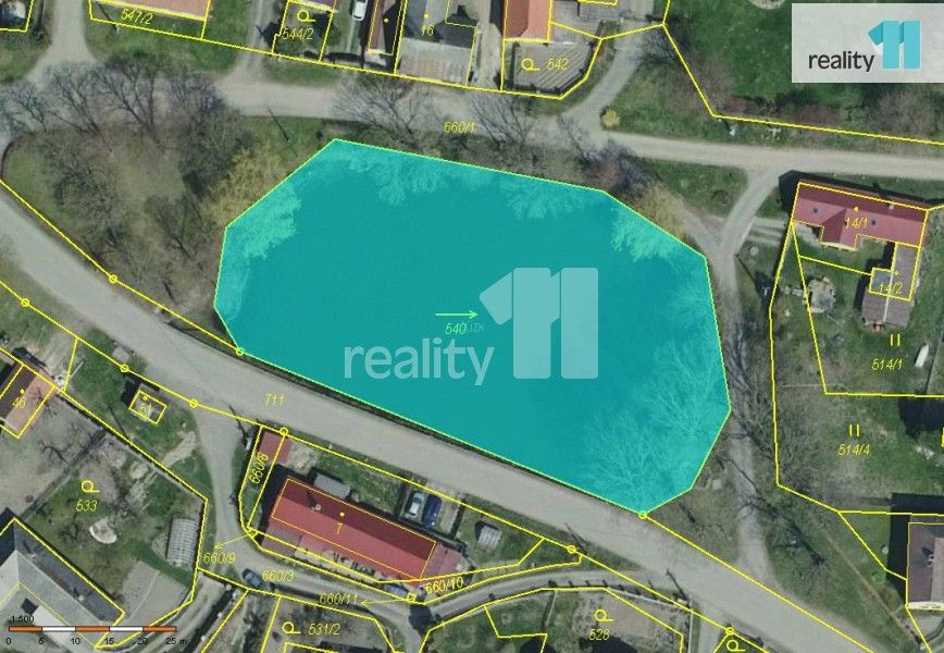 Prodej pozemek - Tušovice, 2 m²