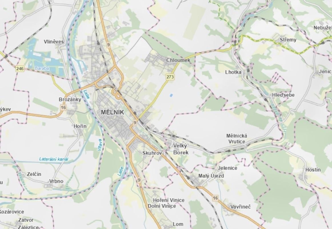 Zemědělský pozemek · 1 464 m² · Mělník - 3