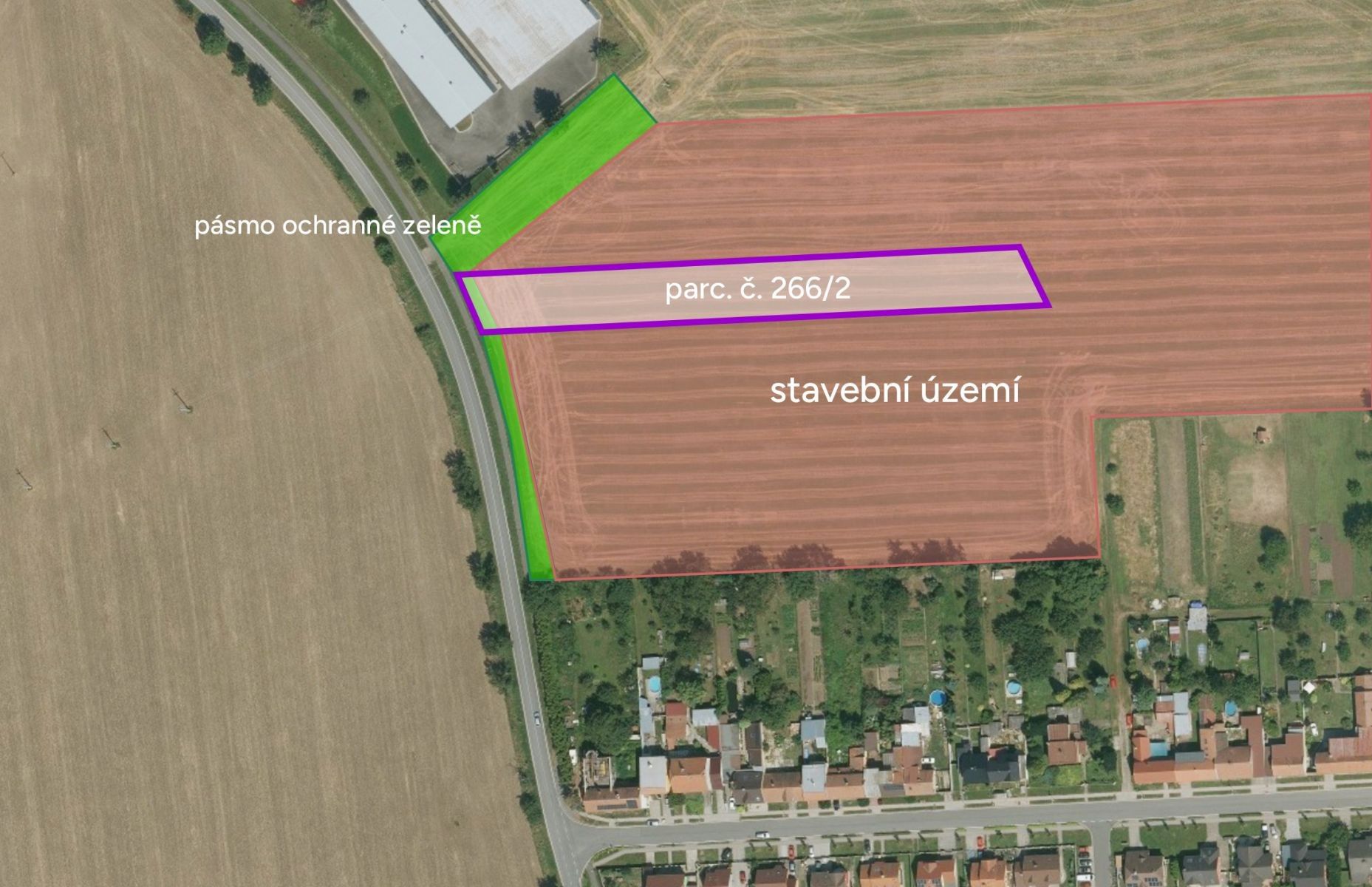 Pozemek pro bydlení, 3 741 m²