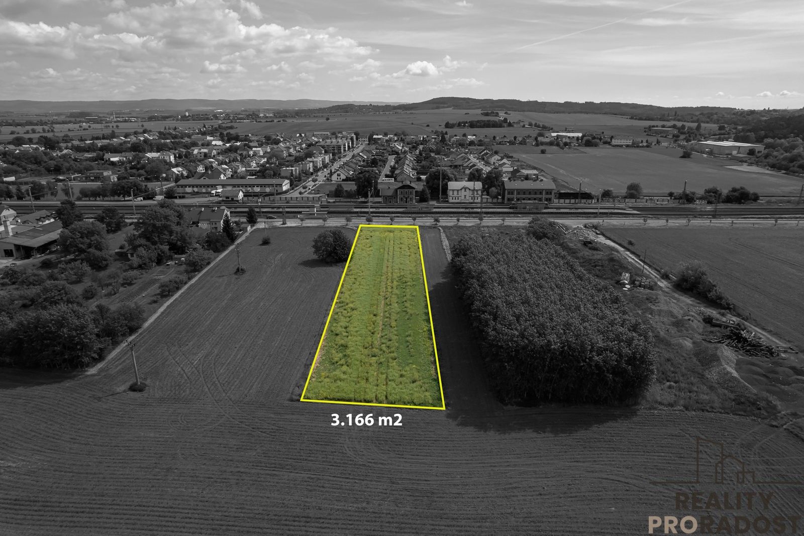 Komerční pozemek · 3 166 m² · Grygov - 4