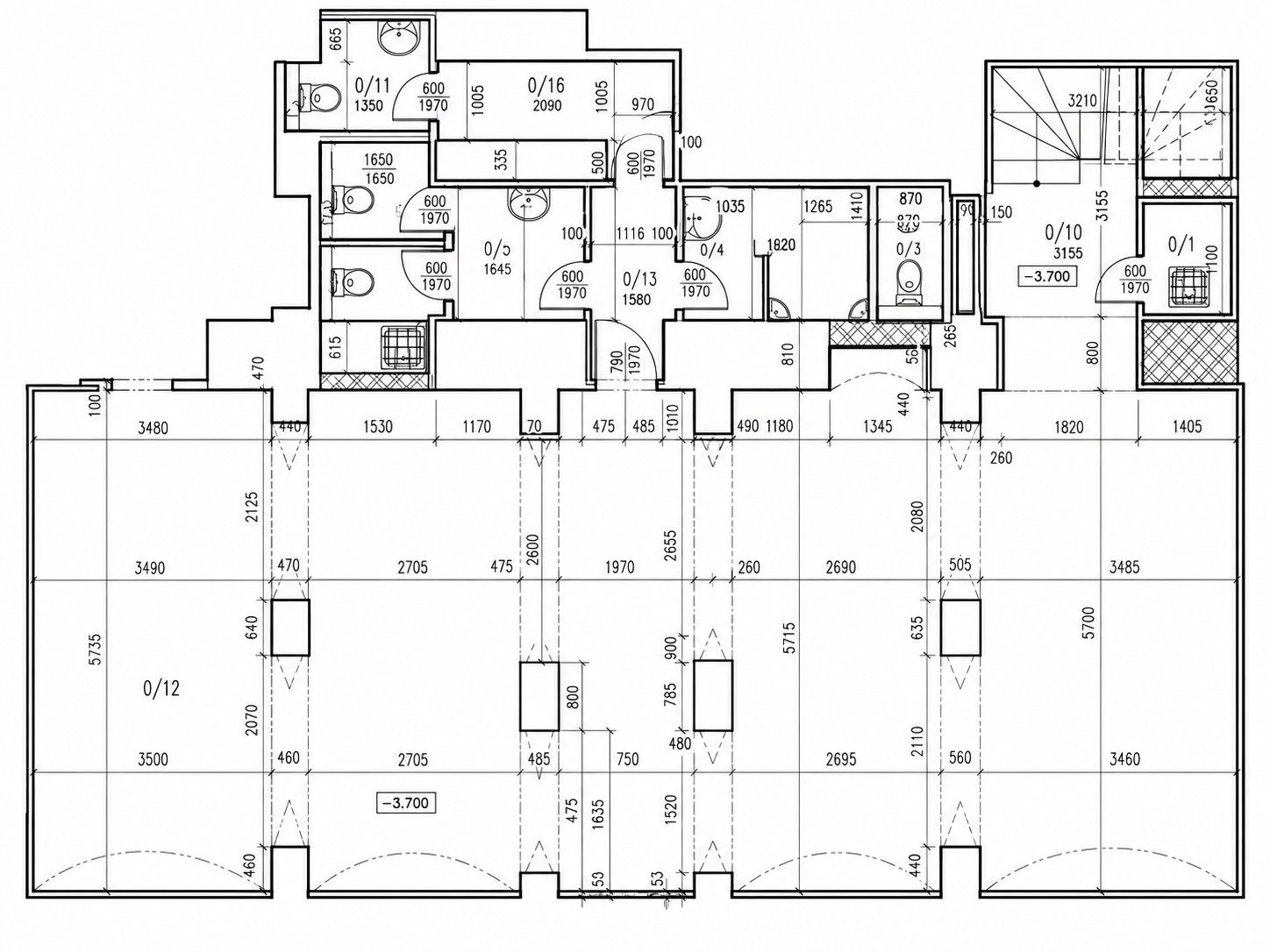 Pronájem obchodní prostory - Křižíkova, Praha - Karlín, 183 m² - 5