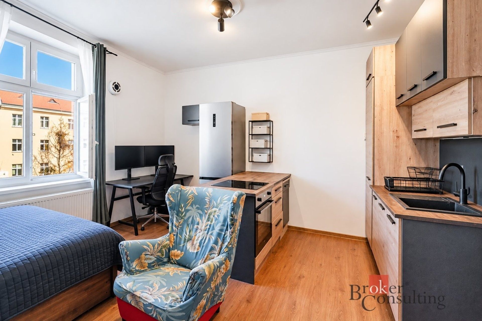 Byt 1+kk · 28 m² · Na Folimance, Praha - 3