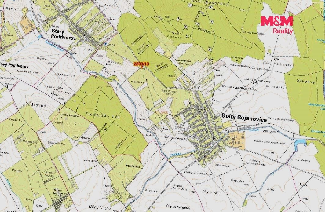 Pozemky pro bydlení, Dolní Bojanovice, 696 17 - 2