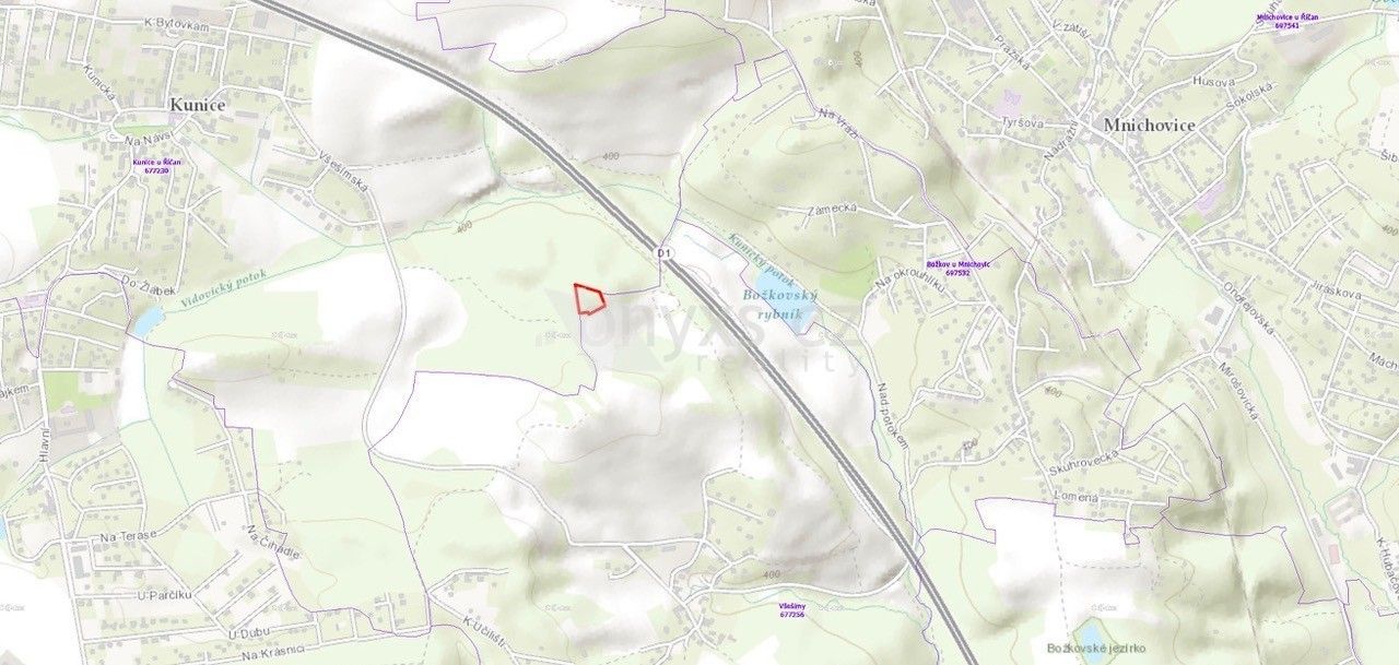 Les · 4 613 m² · Všešímy, Kunice - 3