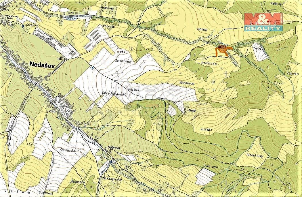 Prodej louka - Nedašov, okres Zlín, Zlínský kraj - 2