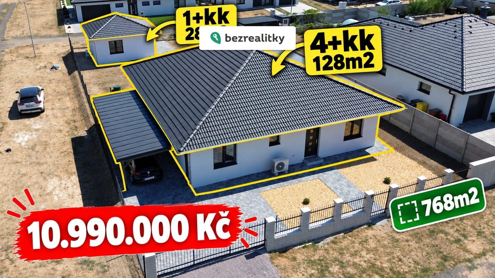 Rodinné domy, Krhovice, 156 m² - 2