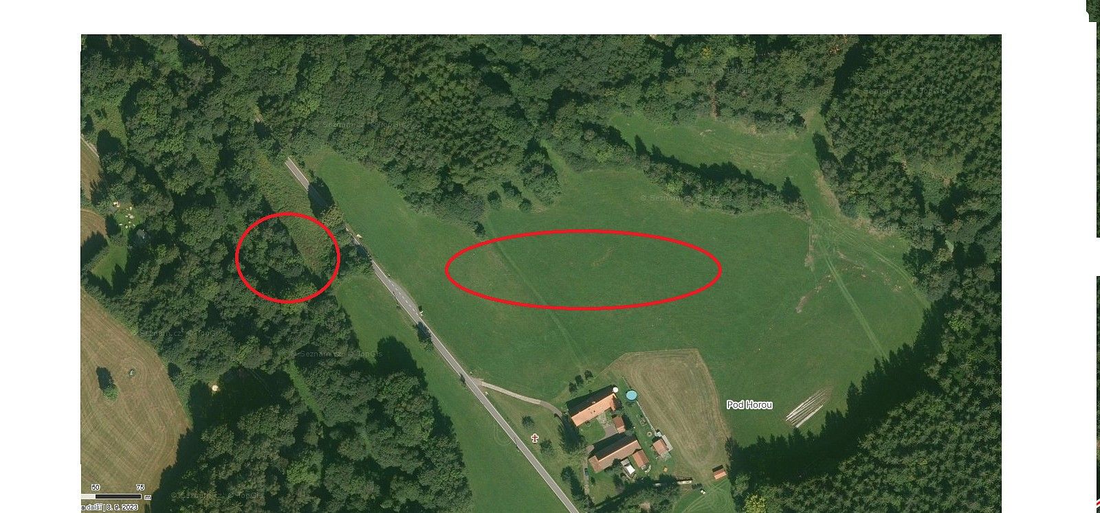 Louka, 23 548 m²