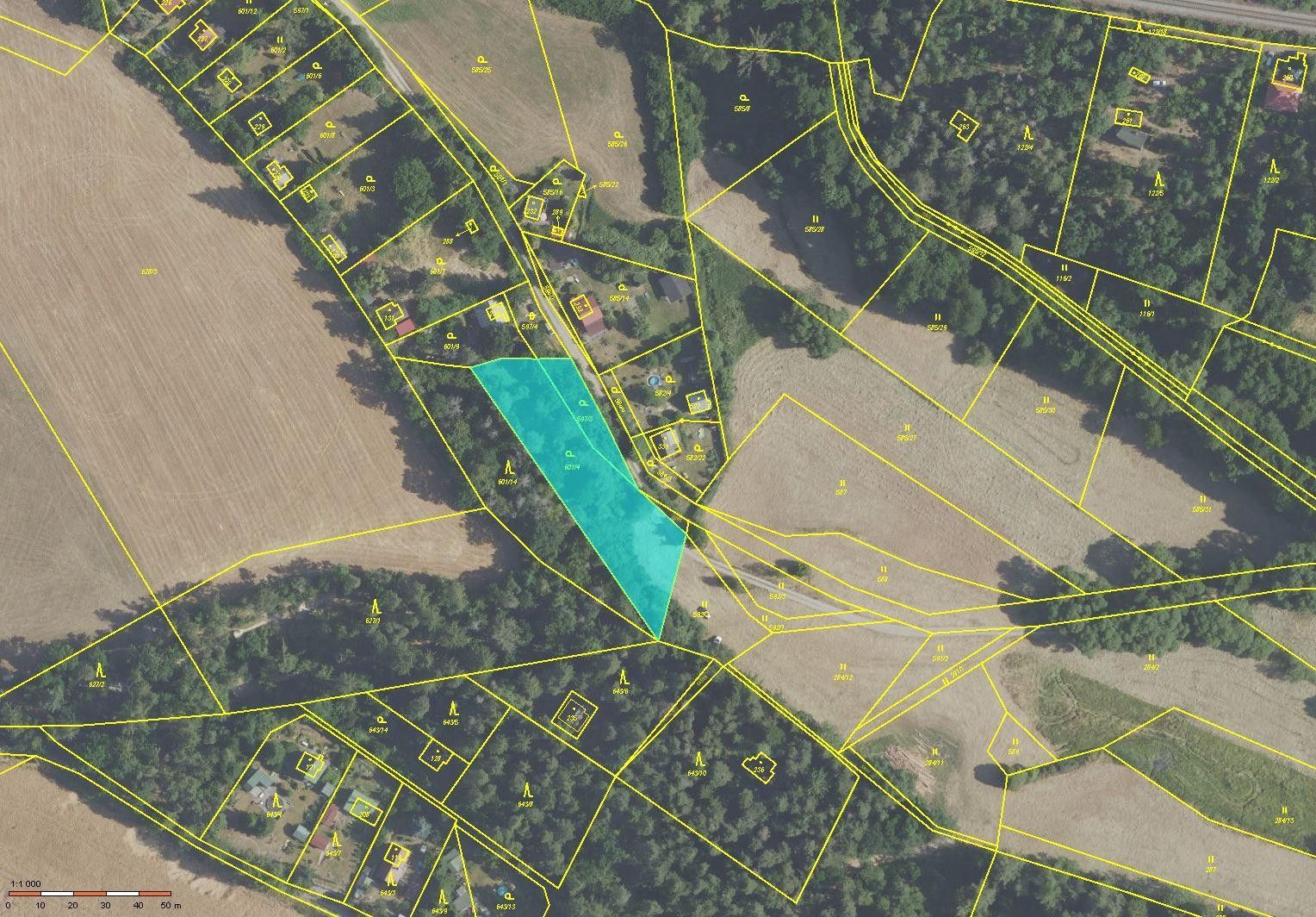 Zahrady, Mokrovraty, 2 125 m²