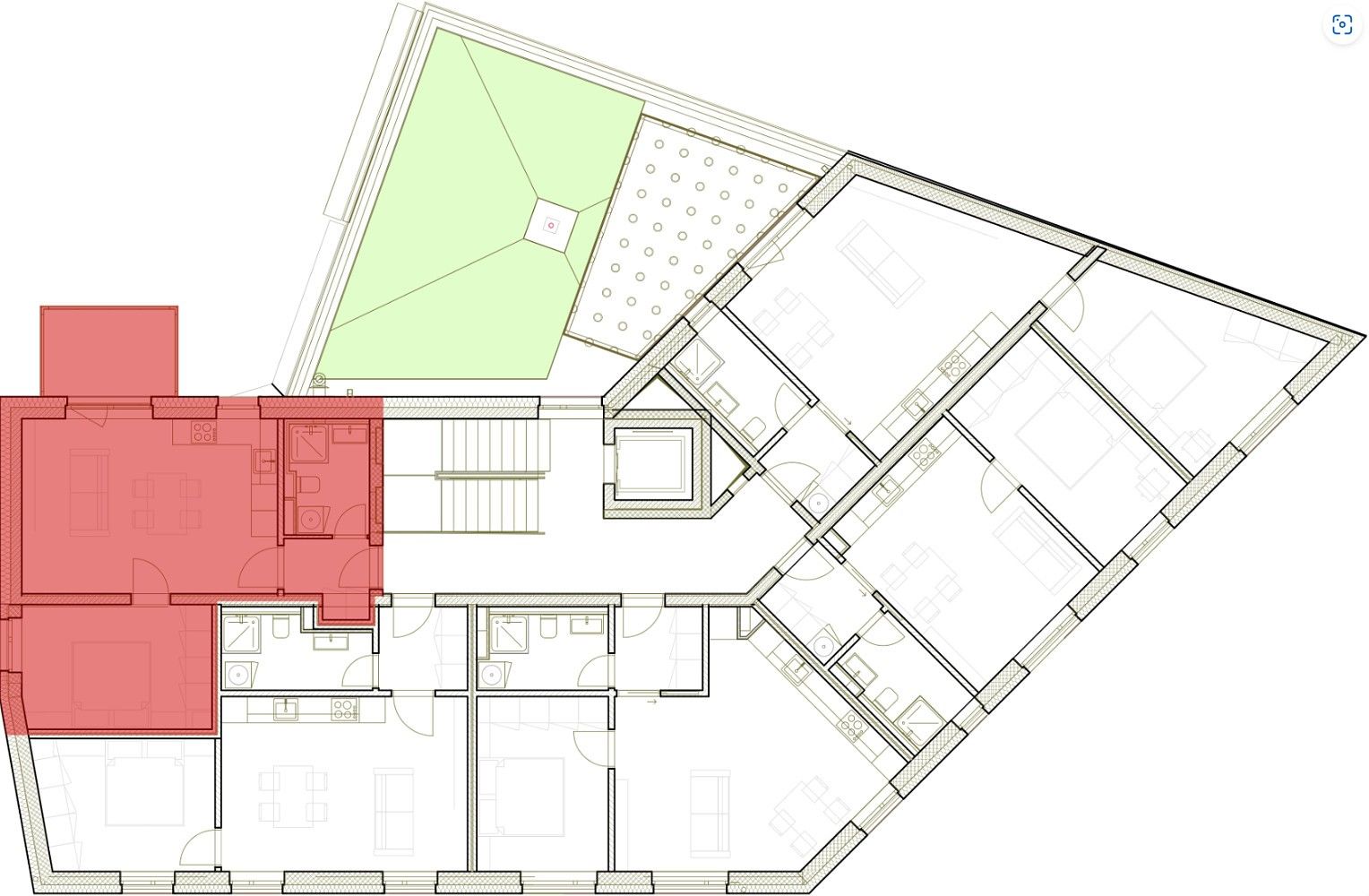 Byt 2+kk · 44 m² · Elišky Přemyslovny, Praha 5 - Zbraslav - 3