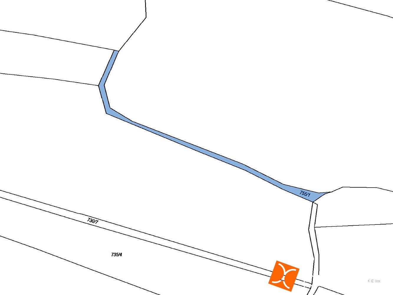 Prodej zemědělský pozemek - Jablonná, okres Příbram, Středočeský kraj - 2