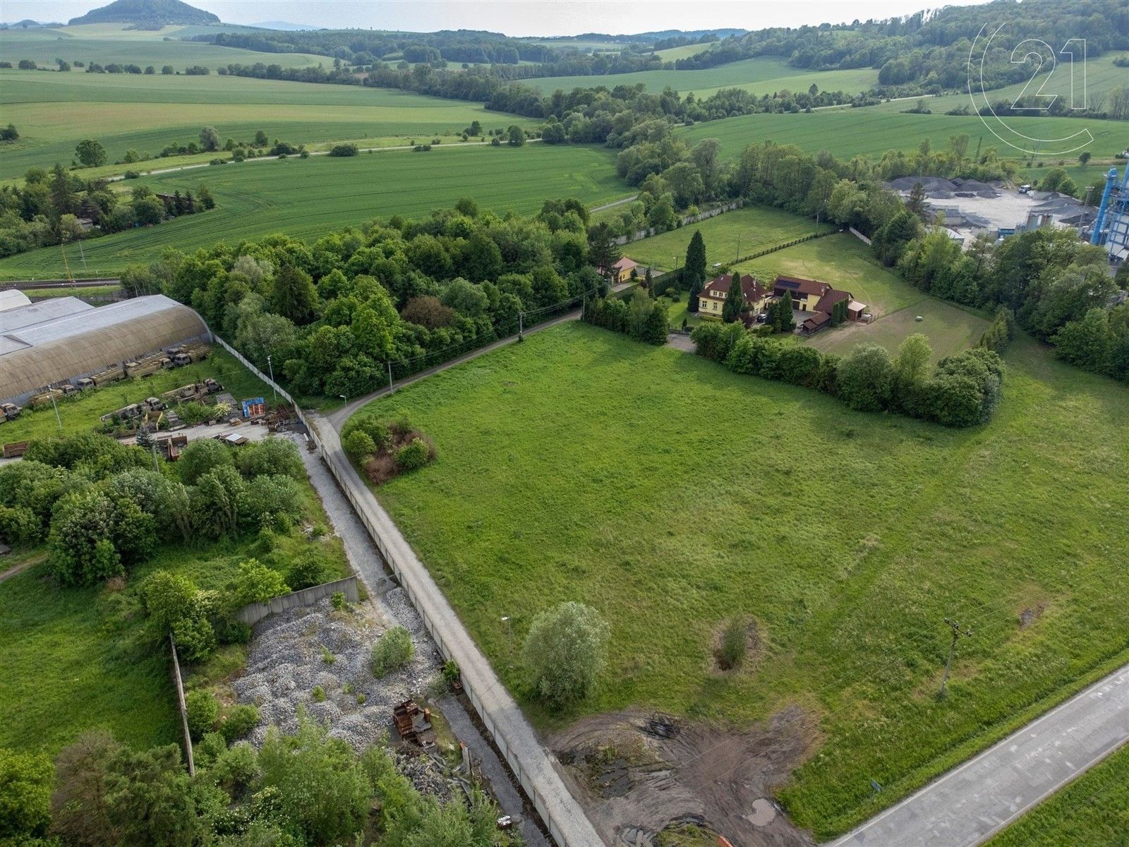 Prodej komerční pozemek - Šenov u Nového Jičína