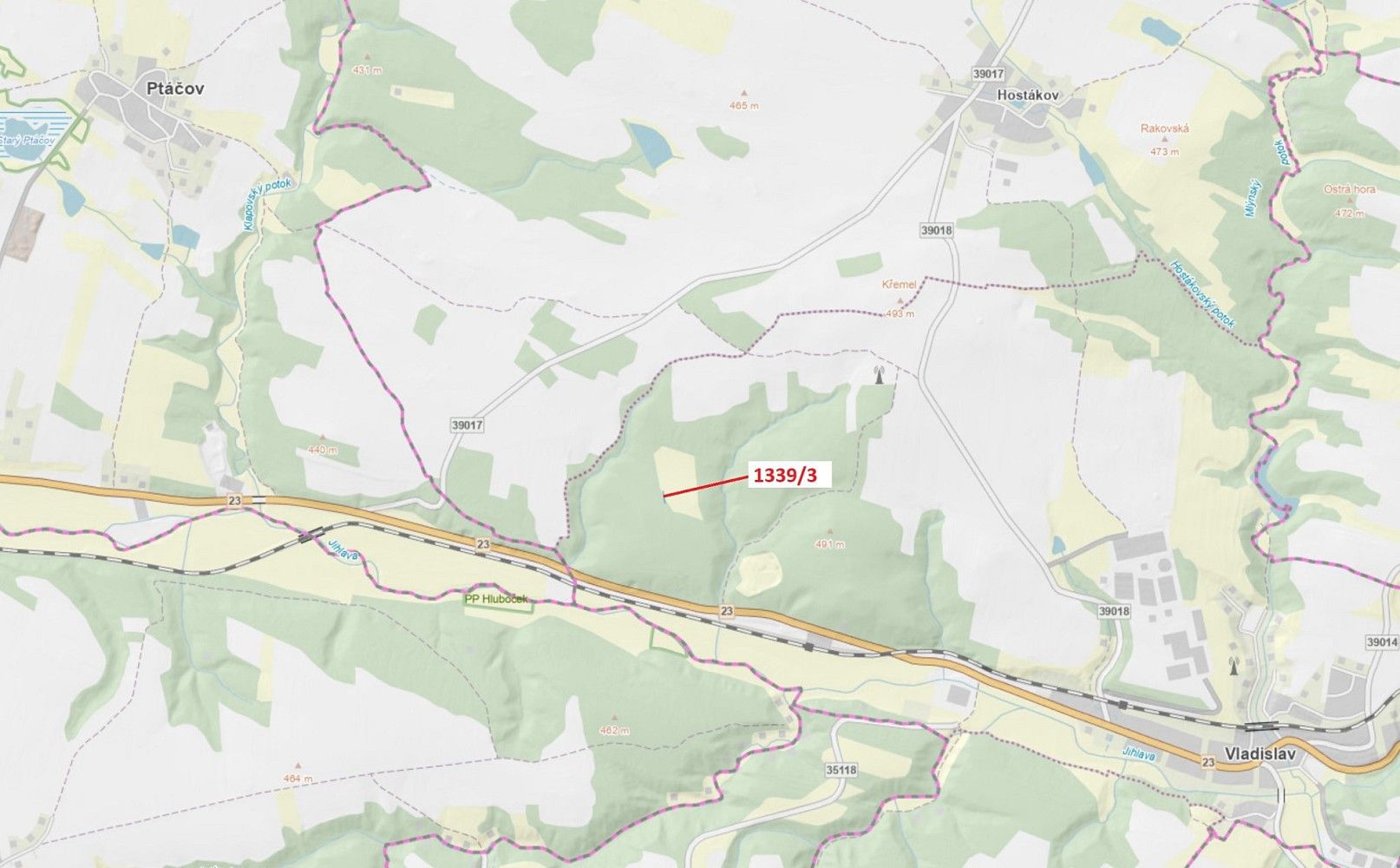 Lesy, Vladislav, okres Třebíč, Kraj Vysočina - 1