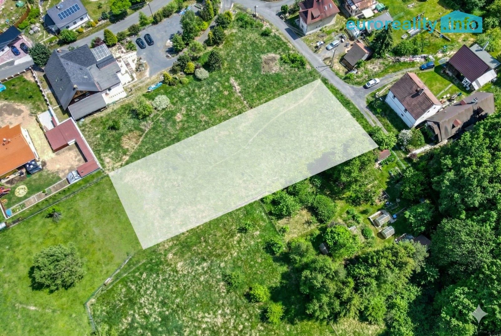 Pozemky pro bydlení, Libá, 1 745 m² - 2