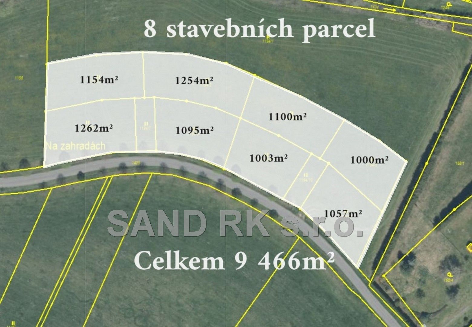 Prodej pozemek pro bydlení - Únějovice, 9 466 m²
