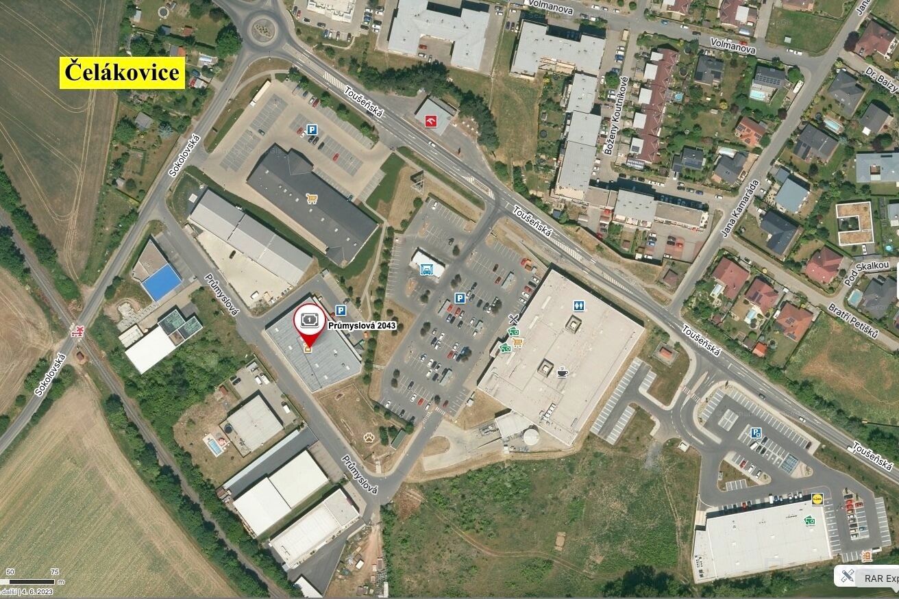 Prodej obchodní prostory - Průmyslová, Čelákovice, 3 m²