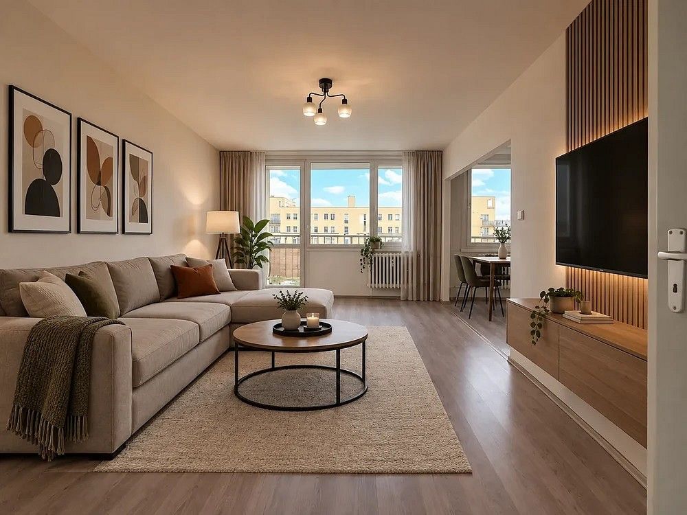 3+1, Přeštická, Praha 10 - Hostivař, 78 m² - 2