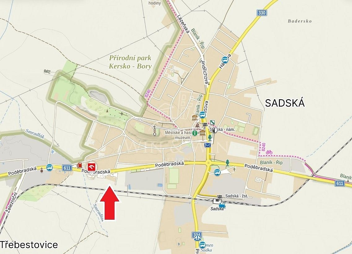 Komerční pozemky, Sadská, okres Nymburk, Středočeský kraj - 2