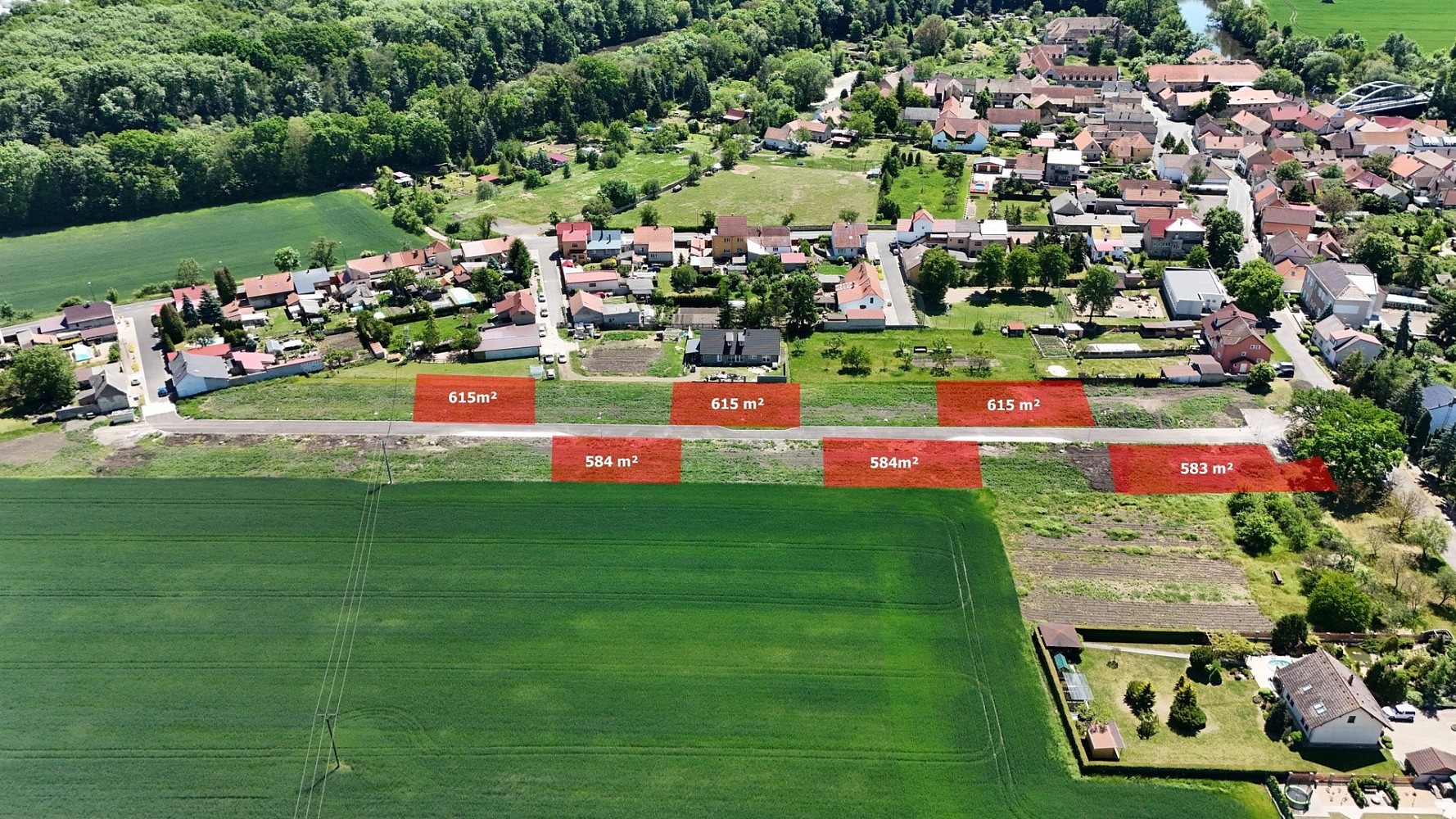 Pozemek pro bydlení, 583 m²