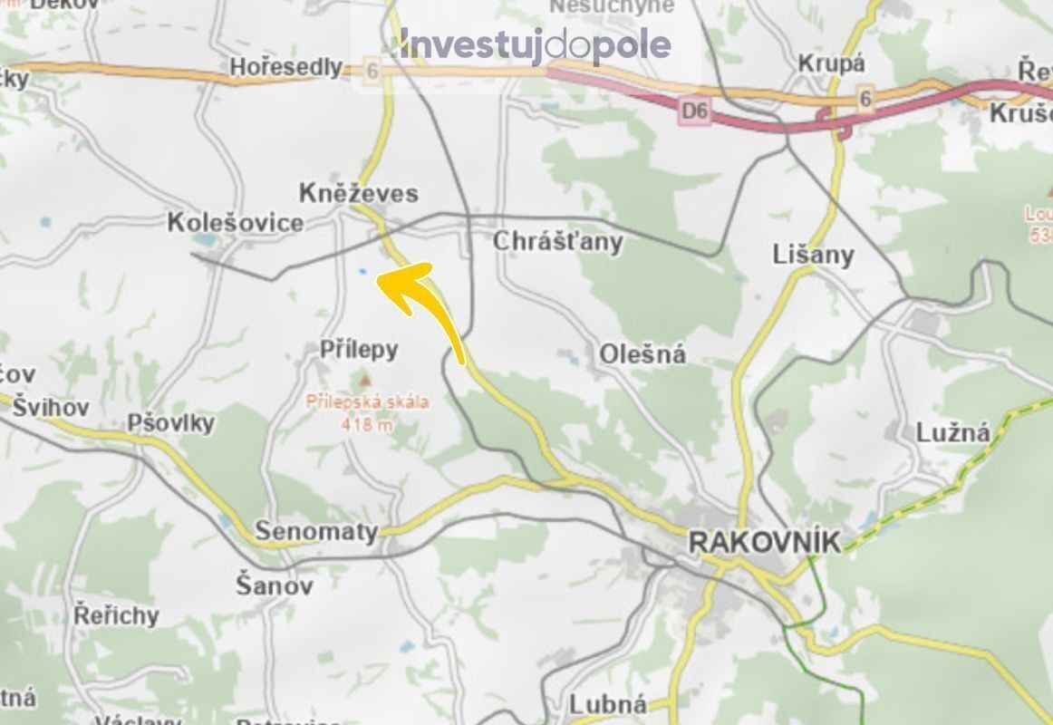 Pozemek pro bydlení · Kněževes u Rakovníka, 270 01 - 3