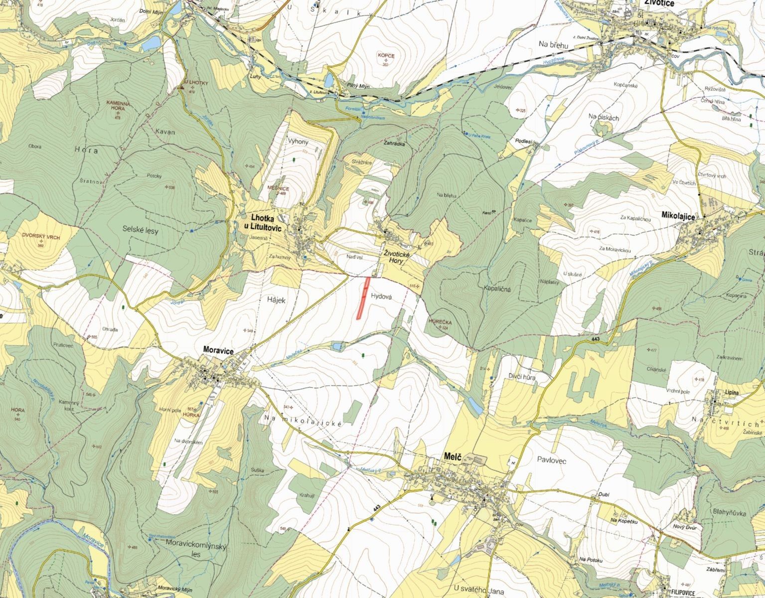 Prodej zemědělský pozemek - Moravice - 2