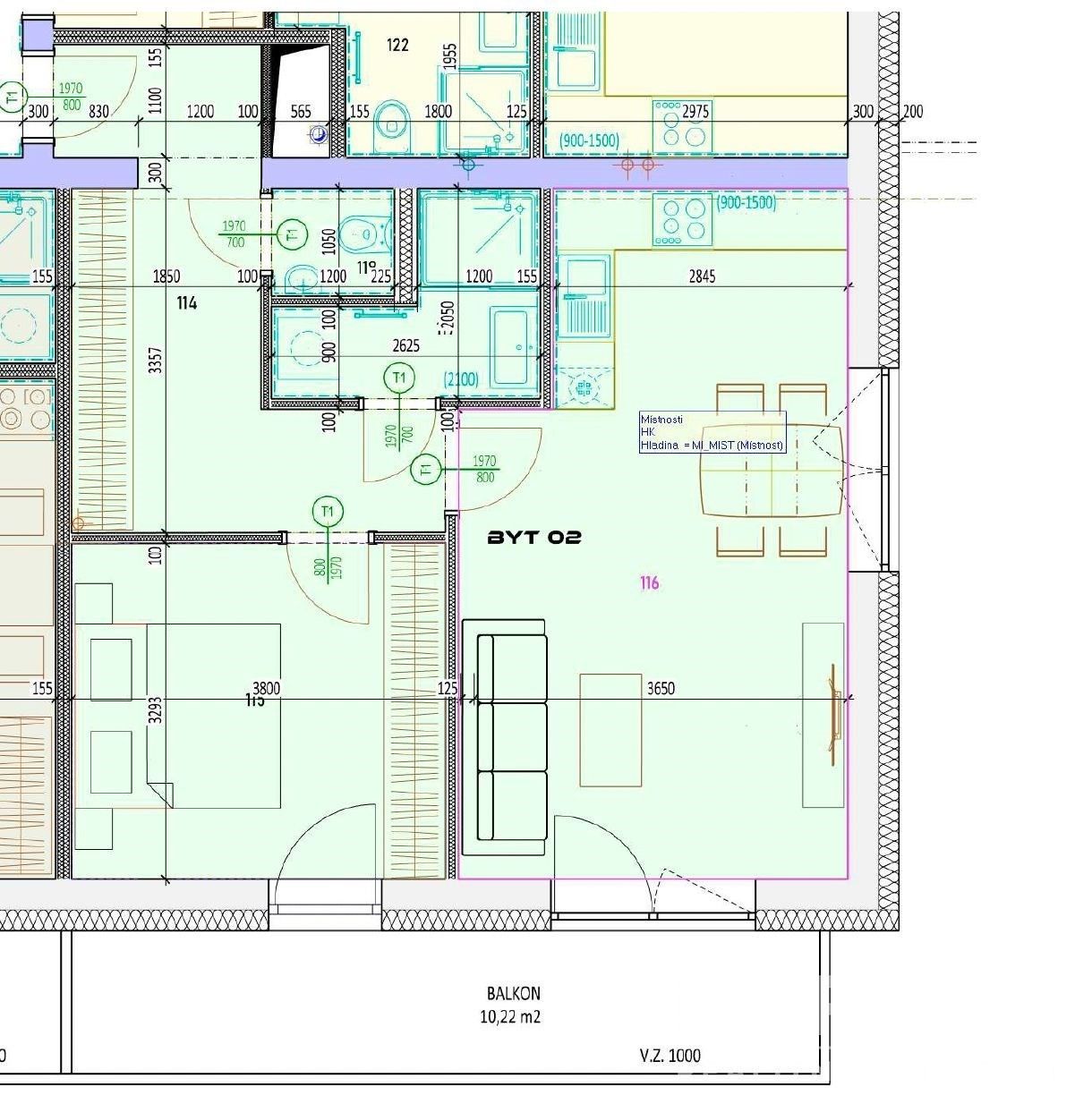 Byt 2+kk · 50 m² · Havlíčkův Brod - 4