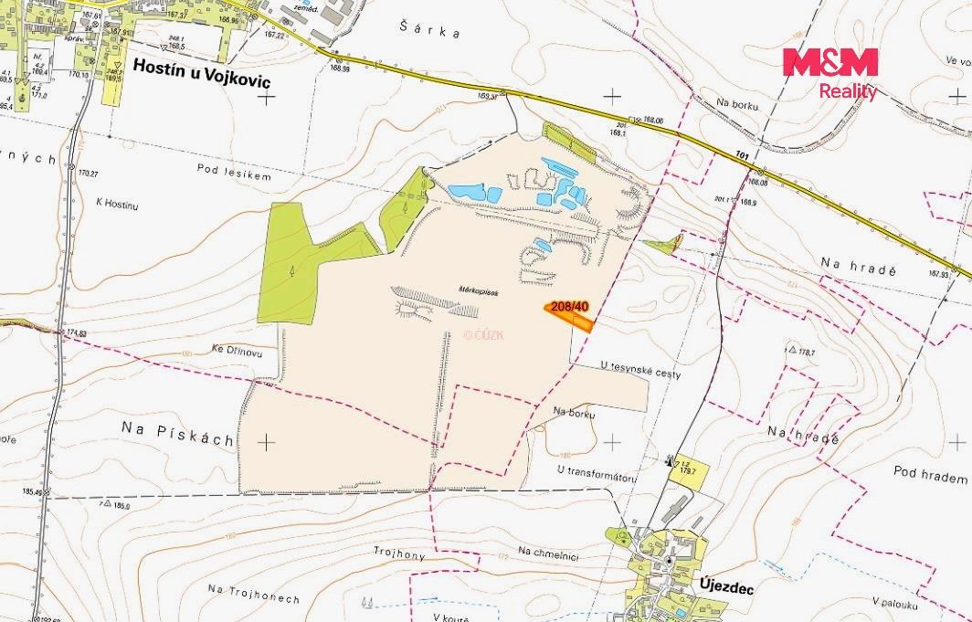 Pozemek pro bydlení · Vojkovice u Kralup nad Vltavou, 277 44 - 3