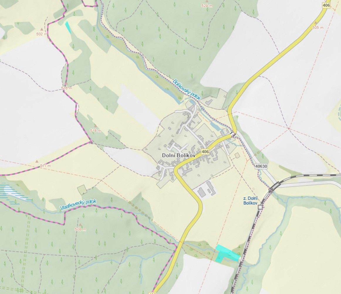 Zemědělské pozemky, Cizkrajov - Dolní Bolíkov, okres Jindřichův Hradec - 1