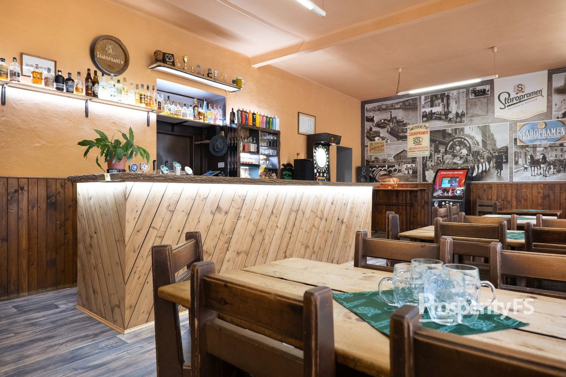 Restaurace, Bezručova, Děčín, 148 m²