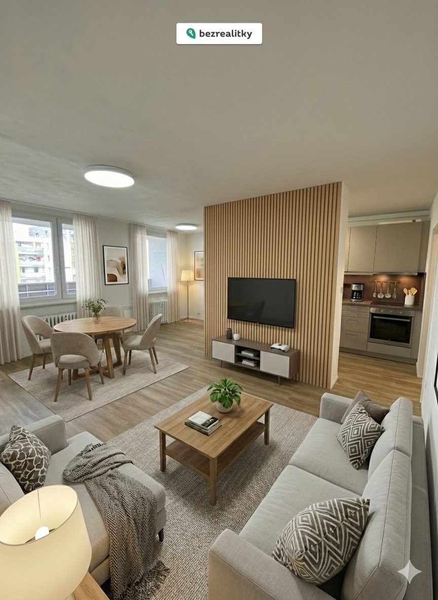 3+kk, Jeseniova 518, Praha, 75 m²