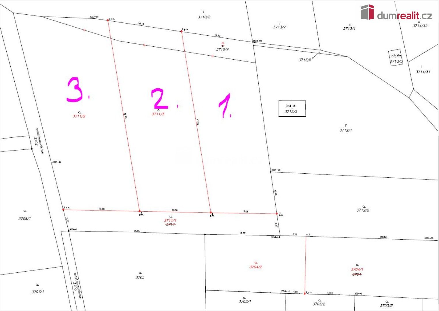 Zahrada, 1 082 m²