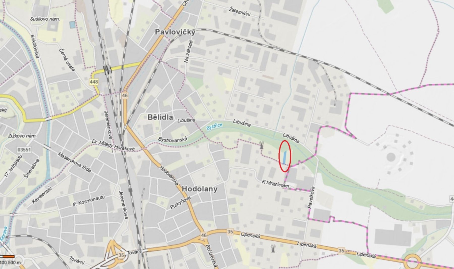 Zahrada · 1 706 m² · Olomouc - Chválkovice, Olomoucký kraj - 3