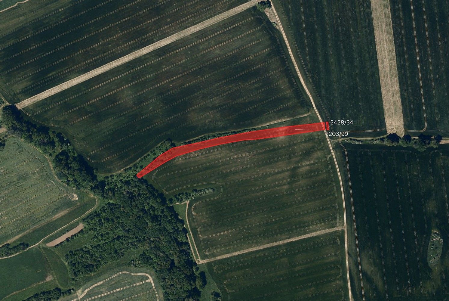 Zemědělské pozemky, Kněžpole, okres Uherské Hradiště, Zlínský kraj