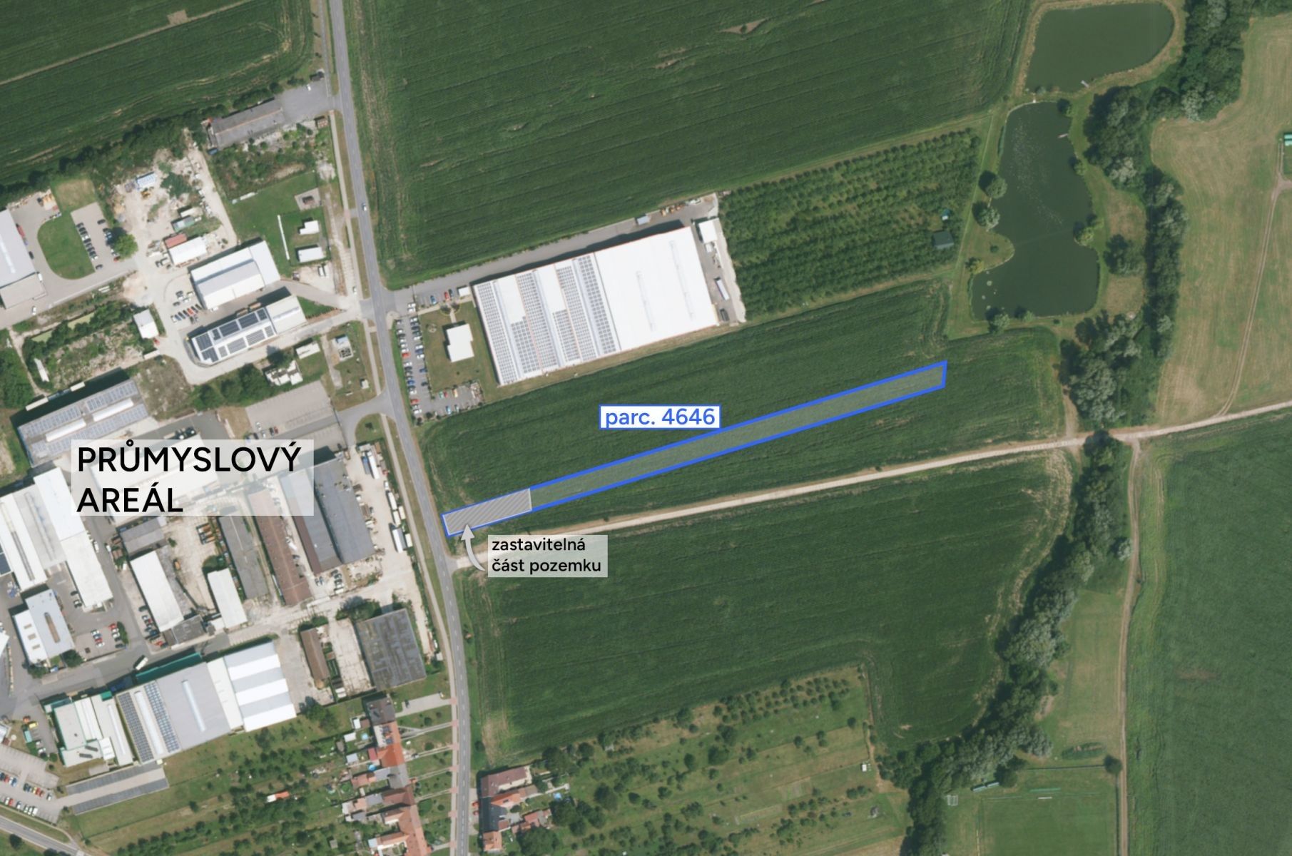 Komerční pozemky, Slavkov